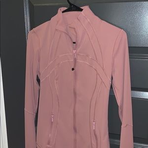 Lululemon pink workout jacket